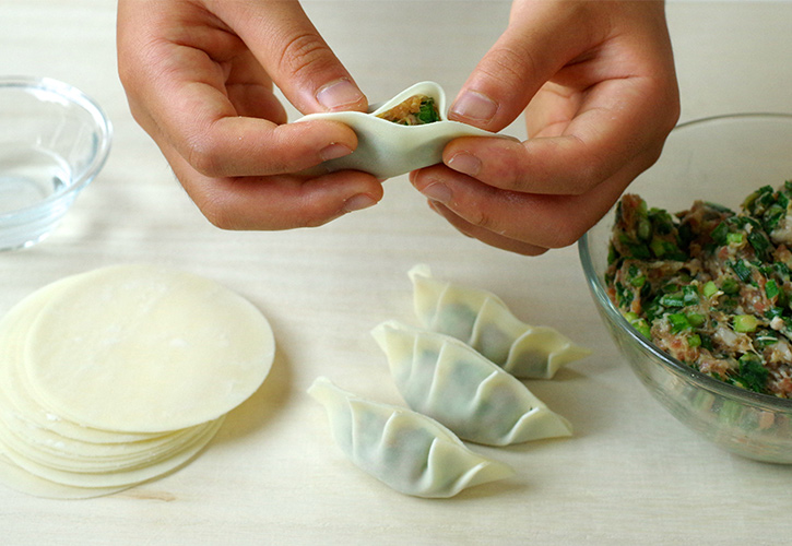 手づくり餃子