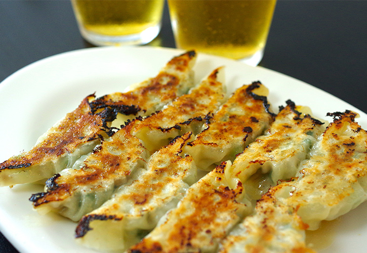 行者菜ぎょうざ