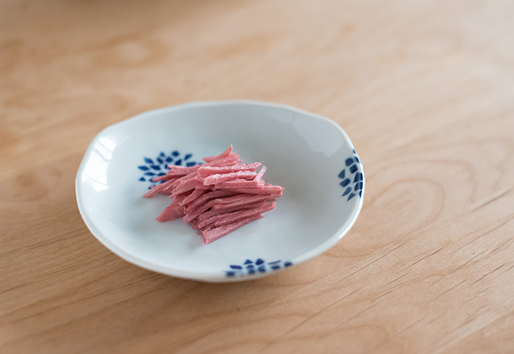 自宅で簡単紅生姜