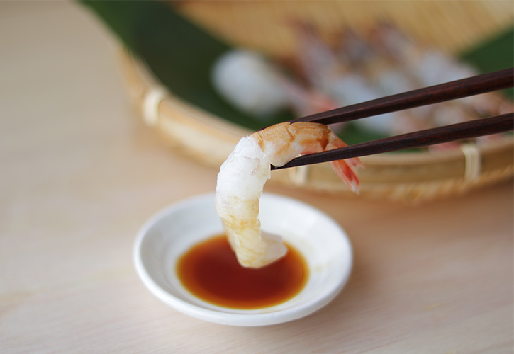 エビの刺身
