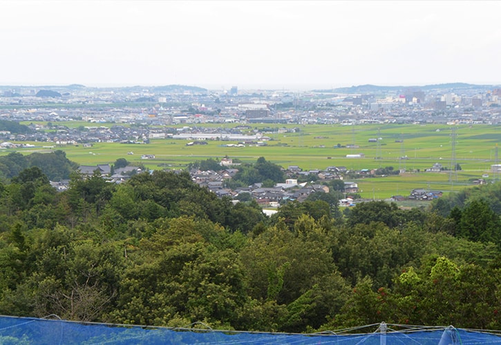広岡農場からの眺め