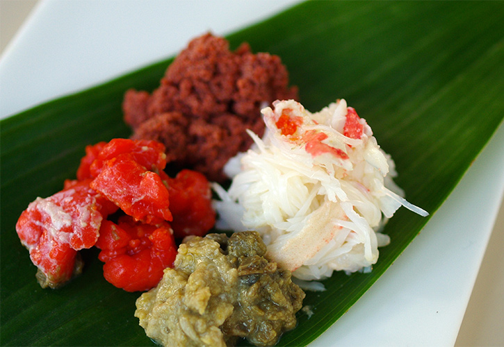 カニの味噌、内子、外子