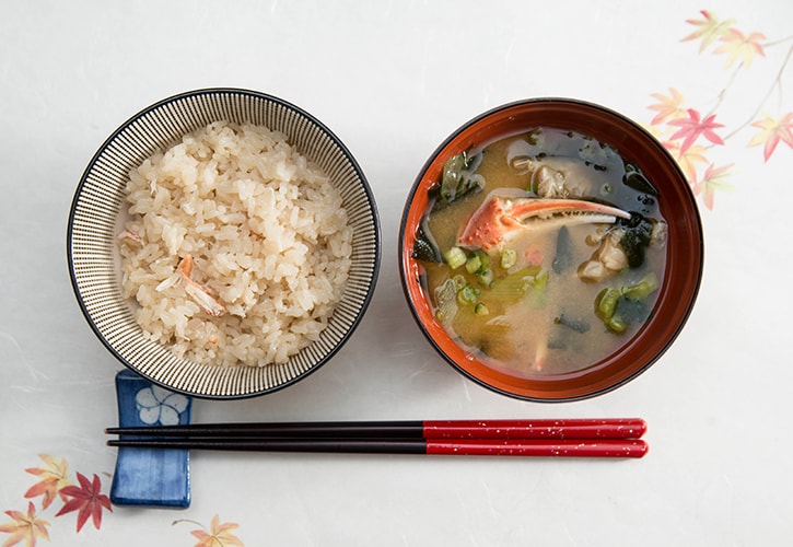 鳥取松葉ガニのレシピ