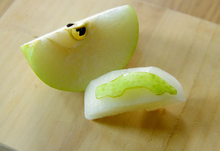 梨のかわいいむき方
