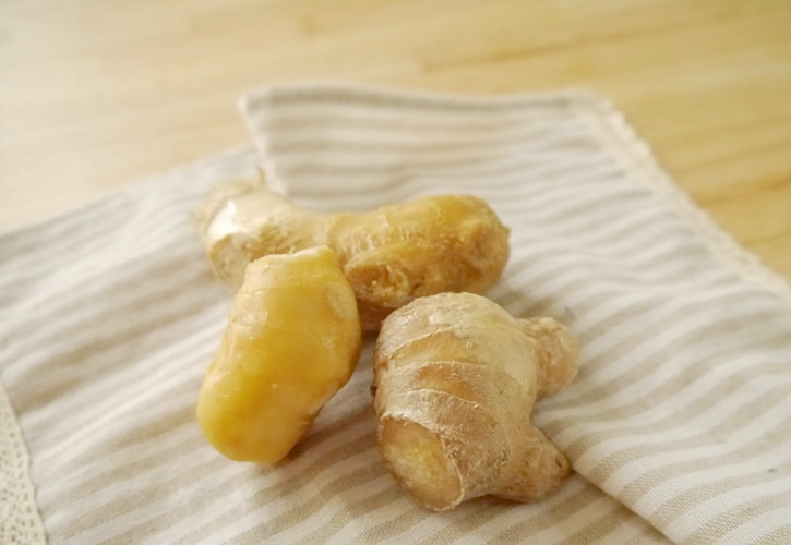 生姜の冷蔵保存