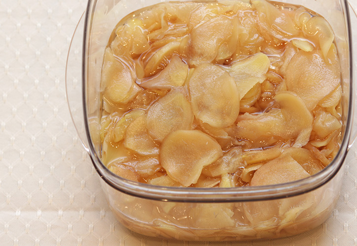 甘酢漬けのレシピ