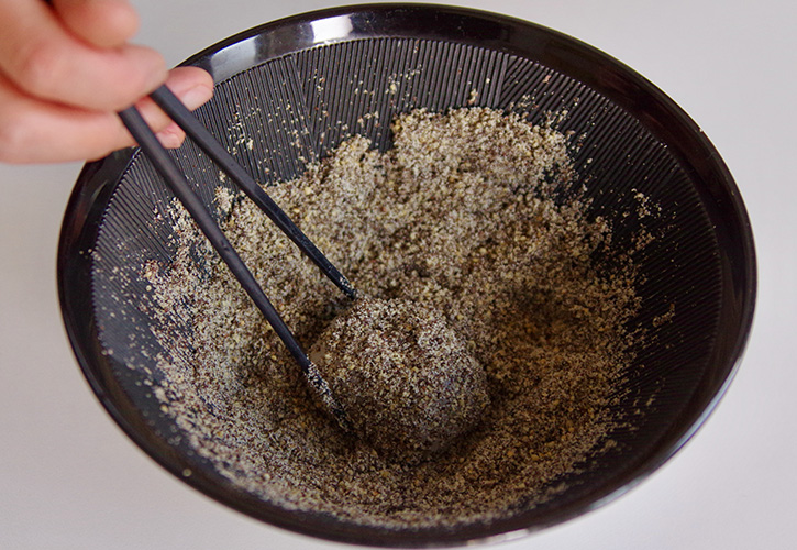 ごはんにまぶす