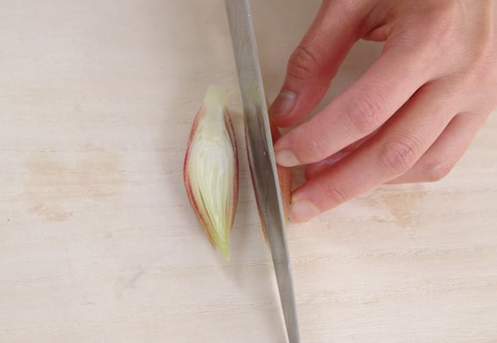 みょうが半割り