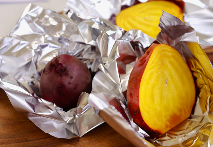 ビーツホイル焼き