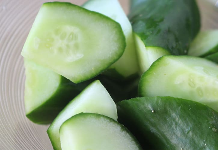 きゅうり乱切り