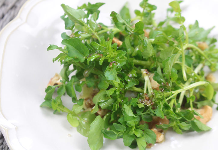 クレソンサラダ