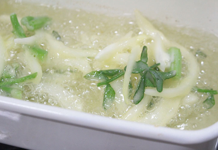 クレソン揚げ