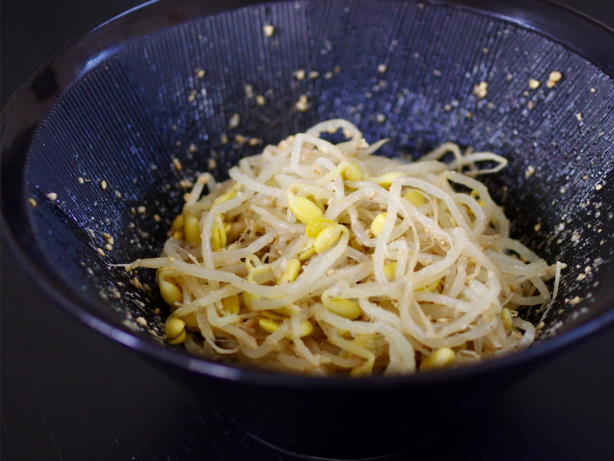 大豆もやしごはん